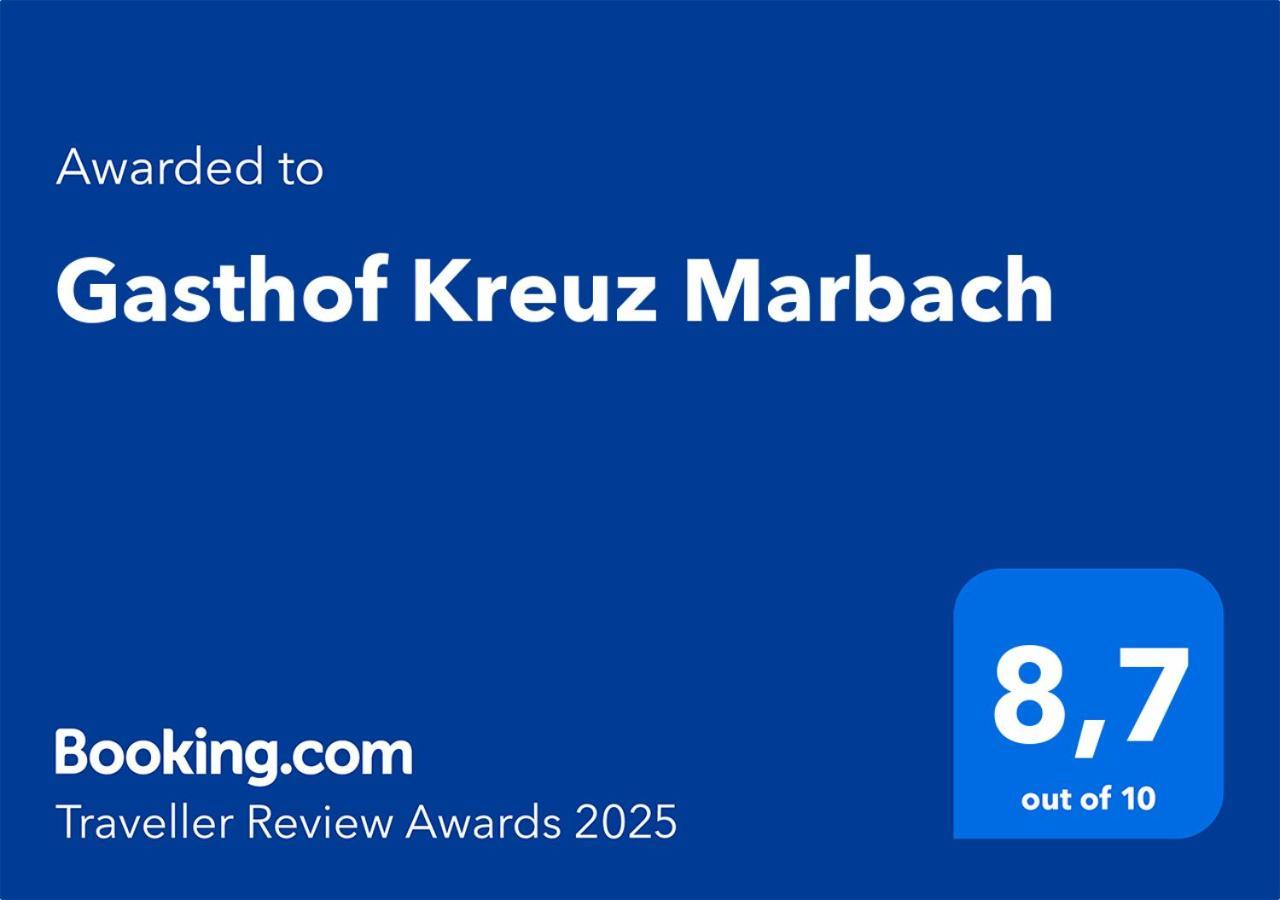 Gasthof Kreuz Marbach Exterior photo